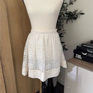 Elizabeth and James Flower Skirt